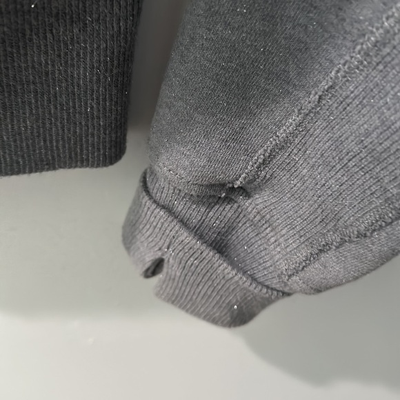 Lululemon gray glitter cuddle up jacket size 2 - Picture 13 of 16